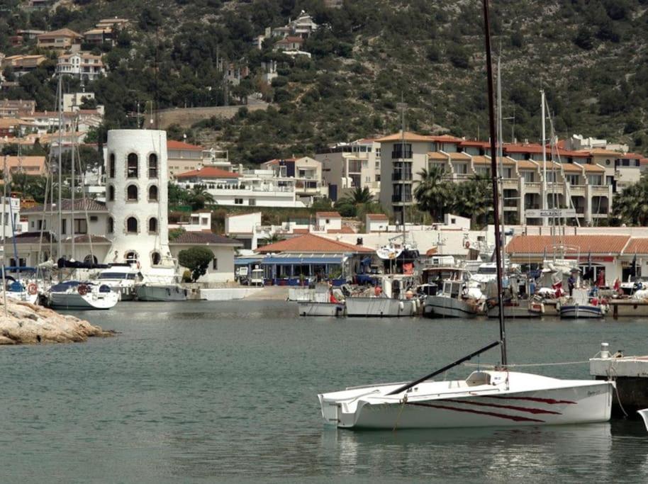 Marina Beach Aiguadolc Sitges Buitenkant foto