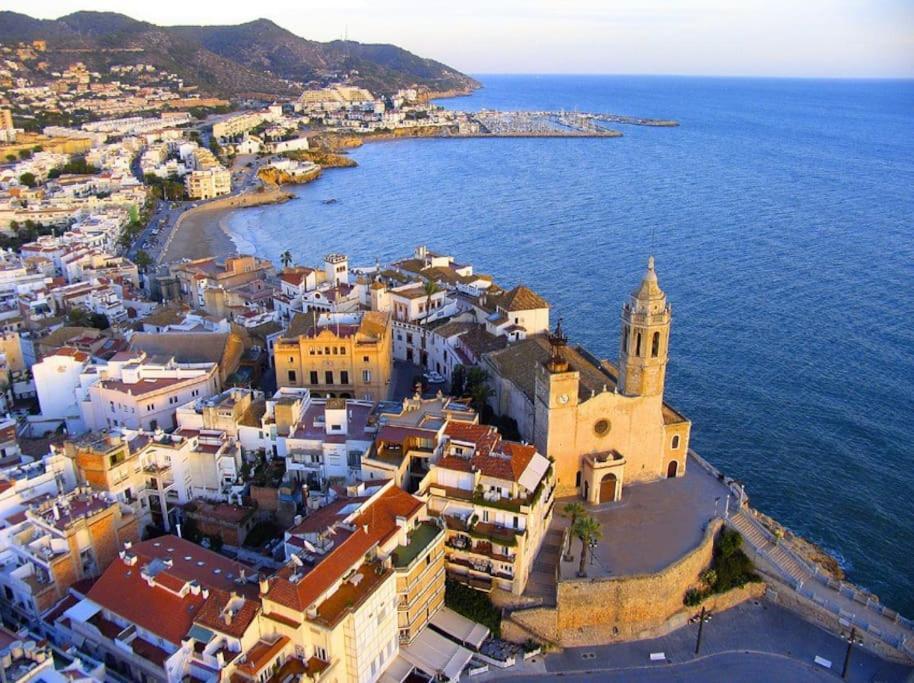 Marina Beach Aiguadolc Sitges Buitenkant foto